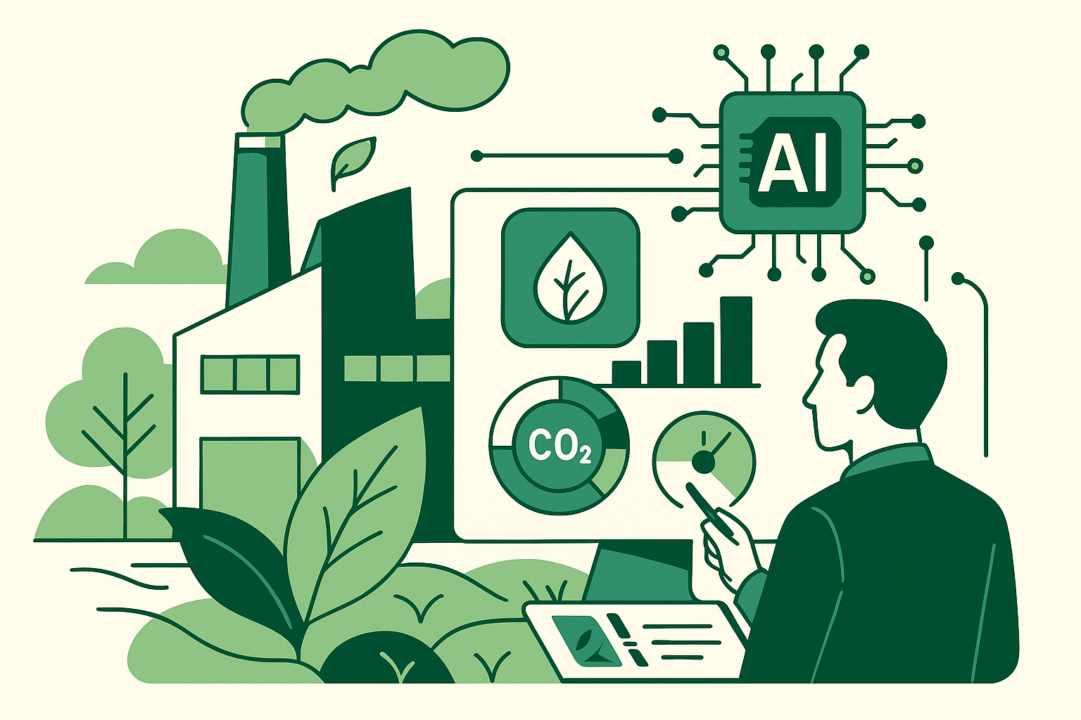 🌱 Tecnología verde: La inteligencia artificial como aliada de la sostenibilidad