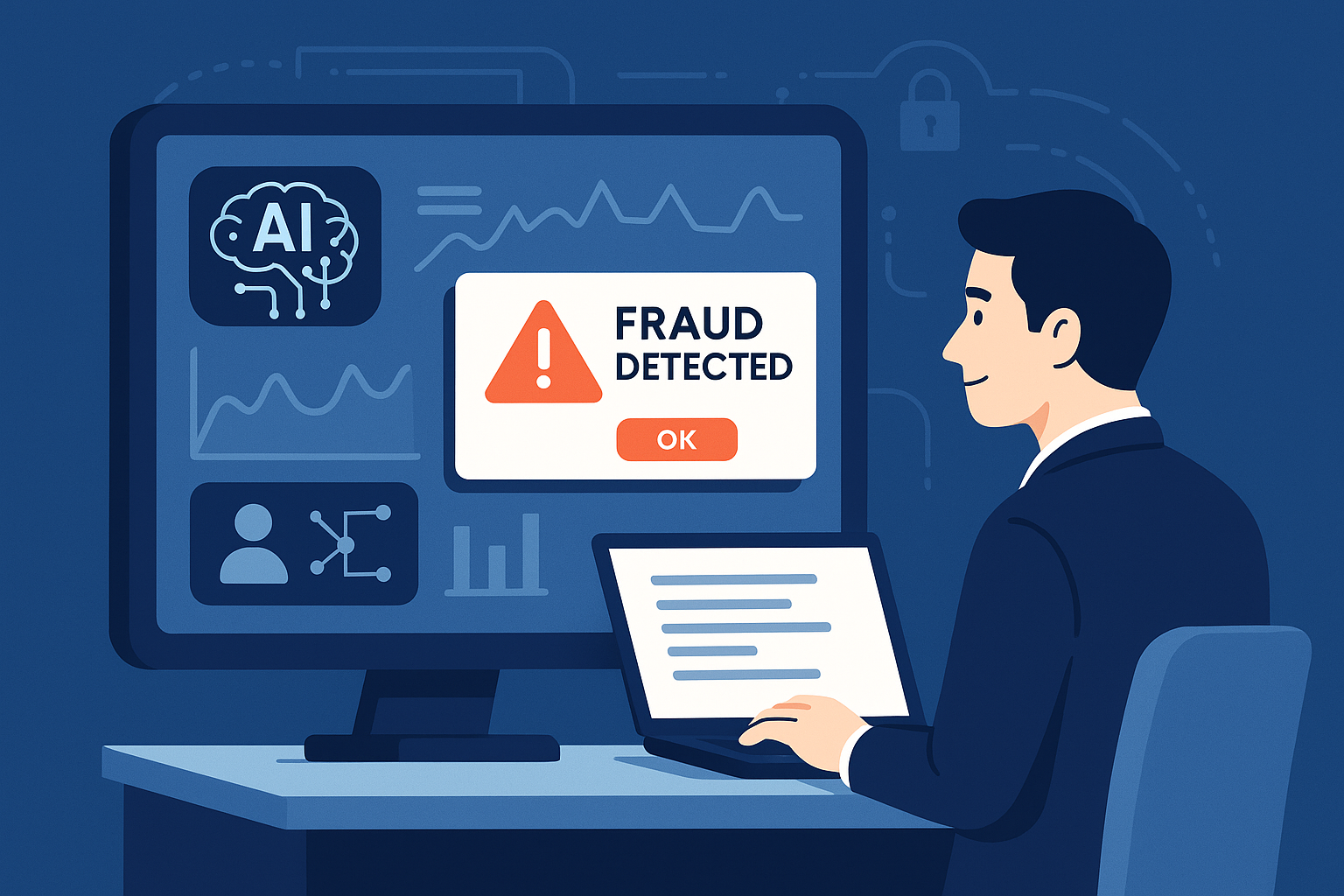 🔐 Inteligencia artificial para prevenir fraudes en empresas: protege tu negocio antes del daño